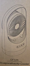 CF125 Evaporative Air Cooler New In Box Personal Air Cooler For A Small Area(230