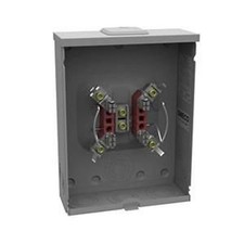 Milbank U7040-XL-KK-SMECO 1 Phase Ringless Meter Socket With Horn Bypass 5 Ja...