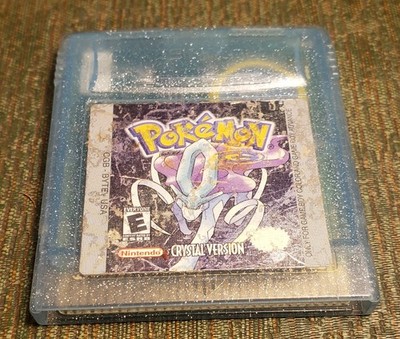 Pokemon: Crystal Version Game Boy Color 2001 AS-IS For Parts/REPAIR CGB-BYTE-USA