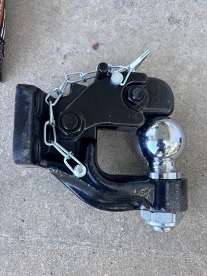 Draw Tite 63012 2-5/16'' Pintle Hook & Ball Trailer Hitch