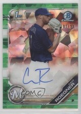 2019 Bowman Chrome HTA Green Atomic Refractor 81/99 Cam Roegner #CPA-CR Auto 0w8