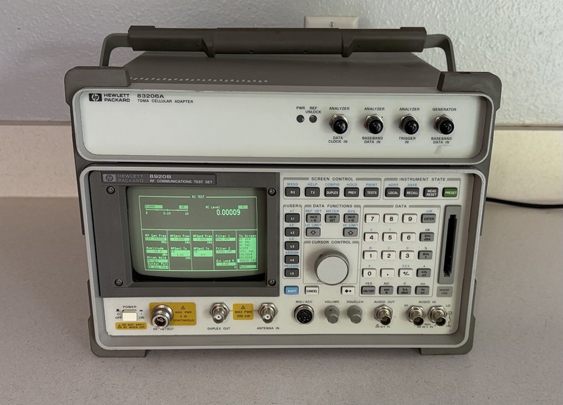 HP Agilent 8920B RF Communications Test Set  w/ opt. 001, 004, 006, 013, 051