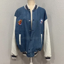 Vintage 2000 Gallery Furniture Bowl Houston Bowl NCAA Football Bomber Jacket XL