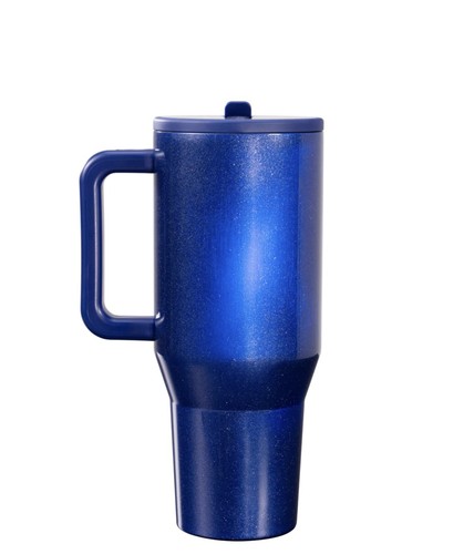 Hydrojug Holiday Cateye Collection Glam  Blue Traveler 32oz Tumbler New PREORDER - Picture 4 of 4