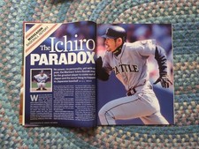 Ichiro Suzuki July 8, 2002, Sports Illustrated magazine No label Mariners