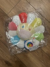 Takashi Murakami Rainbow Flower Cushion Pillow plush 30cm Complexcon kaikai kiki