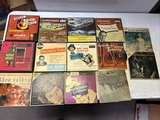 9 Box Sets of Vinyl 45s RCA Victor 7 Asst Misc Records See Photos