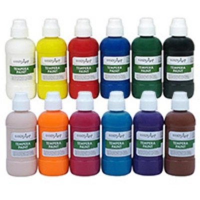 Handy Art 882-040 Tempera Primary Set Markers - 6 per Pack