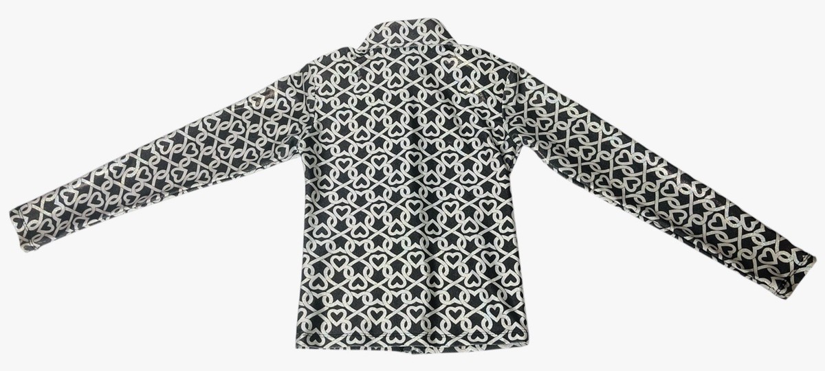 Veste De Spectacle Hobby Horse édition Limitée - Coeurs Scintillants - Noir/Argent - Taille S
