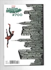 Amazing Spider-Man 700 Marcos Martin 1:25 skyline variant 2012 NM 9.4 $1 start!
