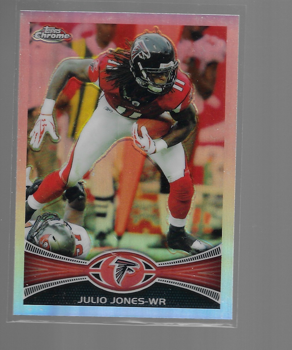 Julio Jones - 2012 Topps Chrome Football Refractor Card - #217
