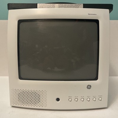 9'' CRT TV, GE 09GP344 Spacemaker, Retro Tv Gaming, No Remote, Tested & Works!