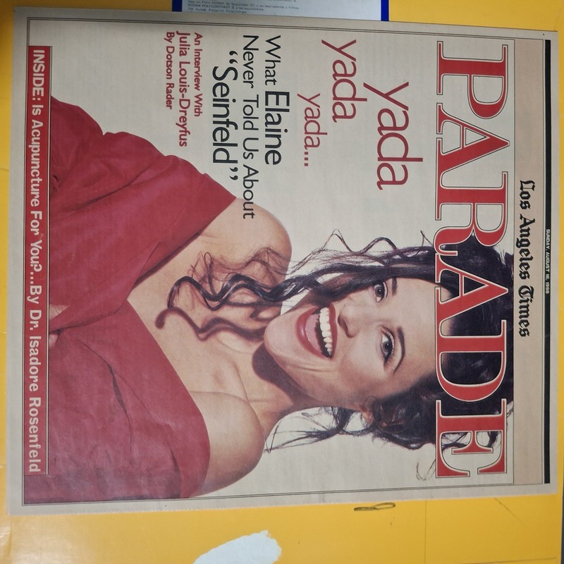 Parade. Magazine, Louie Dreyfus