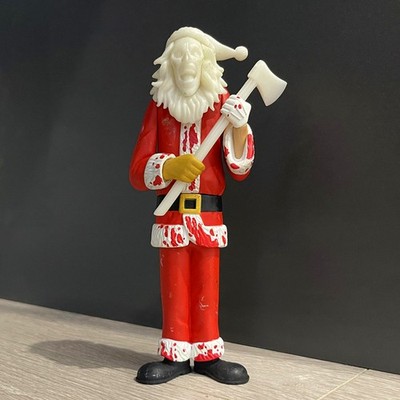 Prototype Toony Terrors Terrifier 3 Santa Art the Clown Bloody Figure TestShot