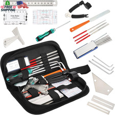 SOUJOY 26Pcs Guitar Tools for Set Up, Repair  Maintenance Kit with Carry Bag, L