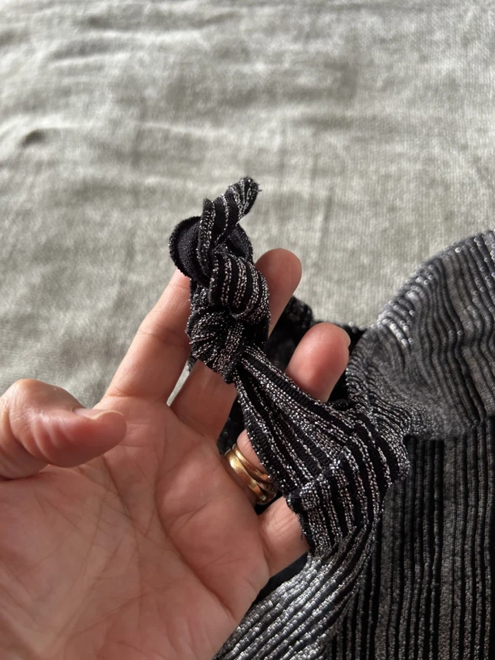 Silver tunic top size 14 - Image 4 of 4