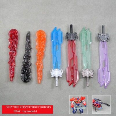 For Beast hunters OP Legacy Transmetal Megatank Upgrade Kit Star Saber/ Flame