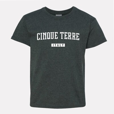 Cinque Terre Kids Shirt | Cinque Terre Italy Youth T-Shirt | Cinque Terre Tee