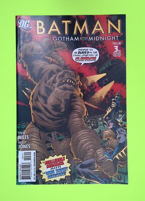 Batman Gotham After Midnight #3 2008 DC Comics Mid Grade Comic Book L79-101