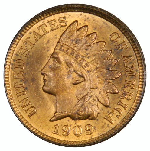 1909 INDIAN HEAD CENT ~ ORIGINAL BRIGHT RED UNCIRCULATED! PRICED RIGHT!