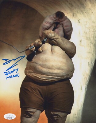 Star Wars- Deep Roy signed Droopy McCool 8x10 JSA COA | eBay