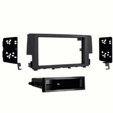 Metra 99-7812B Single DIN Dash Kit for Select 2016-UP Honda Civic LX Matte Black