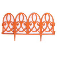 Gartenzaun-Set 10 Teilig Aus Pp, Ca. 56 X 29,5 Cm