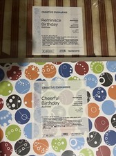 Creative Memories Birthday Additions Cheerful Reminisce Bundle 2 NIP