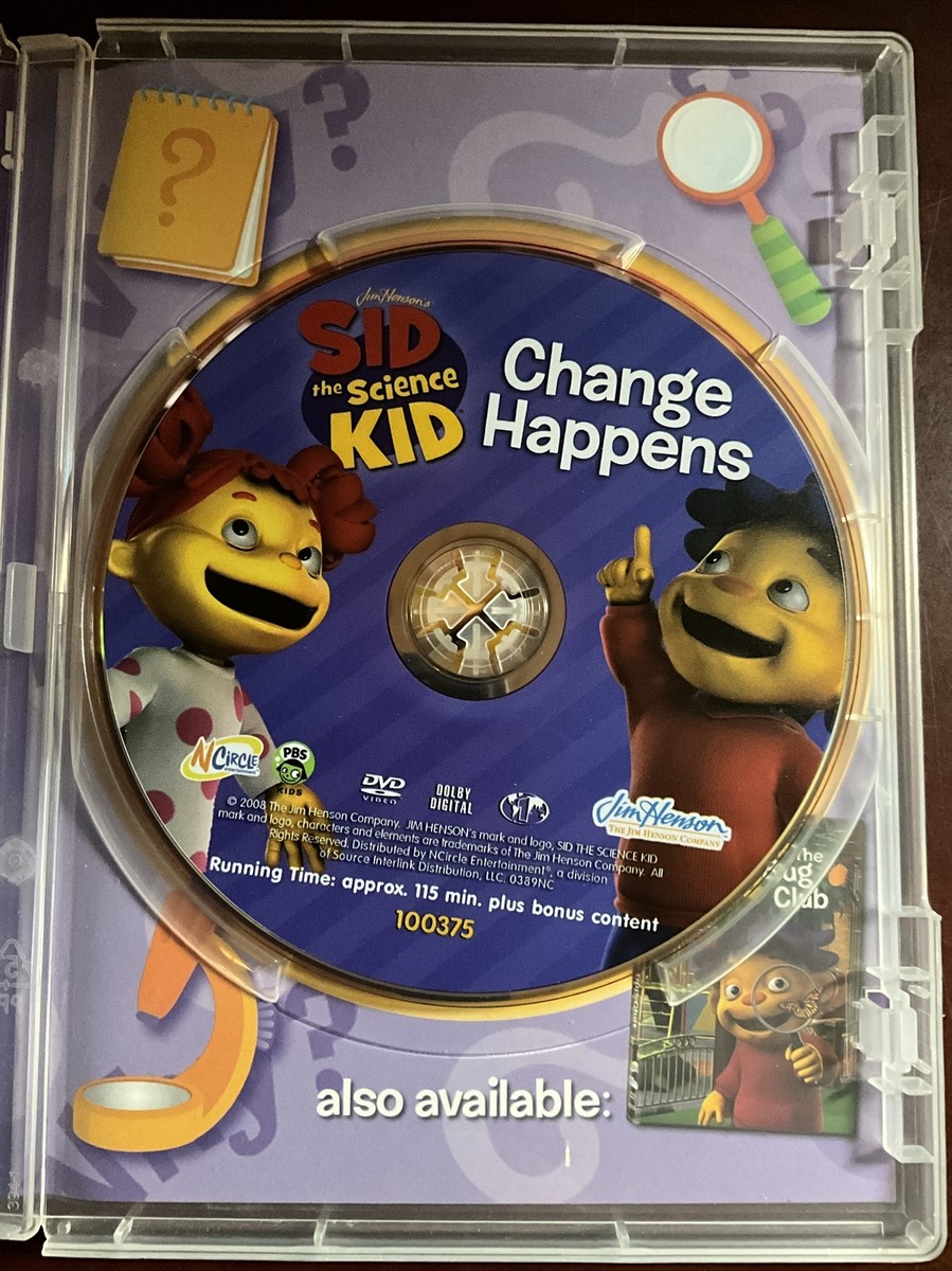 Sid The Science Kid - Change Happens (DVD, 2009) 843501003756| eBay