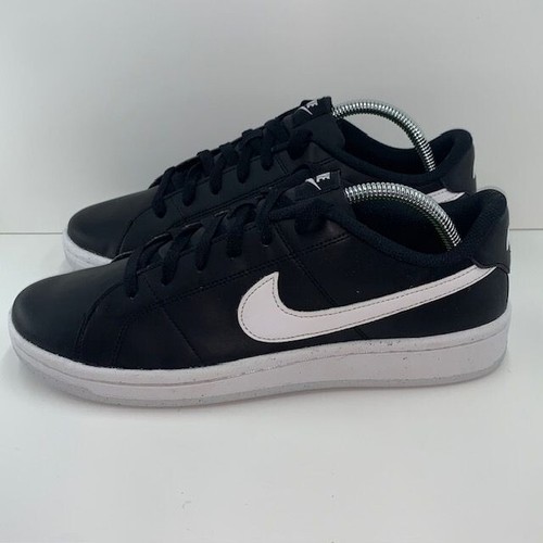 Nike Court Royale 2 Next Nature Low Mens Shoes Black White DH3160-001 NEW SZ 9 - Picture 2 of 12