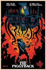 Stranger Things 4 - TV Show Poster (Chapter 9 - The Piggyback) (24" x 36")