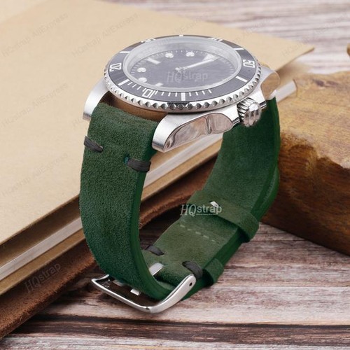 Cinturino orologio camoscio 18 mm 20 mm 22 mm cinturino di ricambio premium per orologi - Foto 23 di 23
