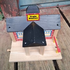 Thomas Train Wooden Train Station Brio Vintage