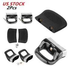 2x Replacement Short Side Pot Handles Bakelite Metal for Pressure Pan Cooker New