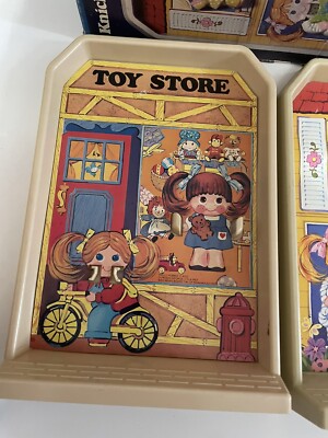1978 Knickerbocker toy Co. Dolly Pop Poptown toy store Dress Shop
