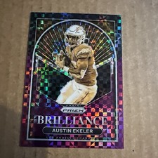 2022 Panini Prizm - Austin Ekeler Purple Power /49  Brilliance Chargers