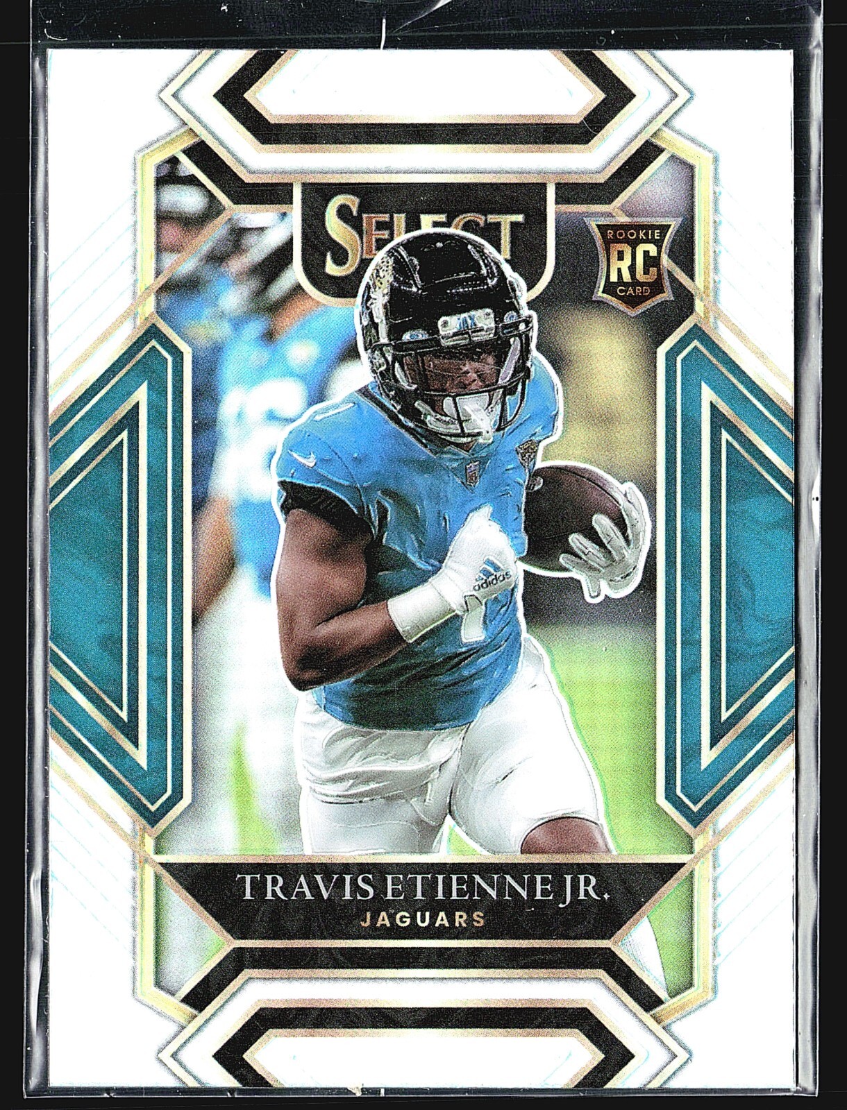 2021 Panini Select - Club Level Silver Prizm #254 Travis Etienne (RC)