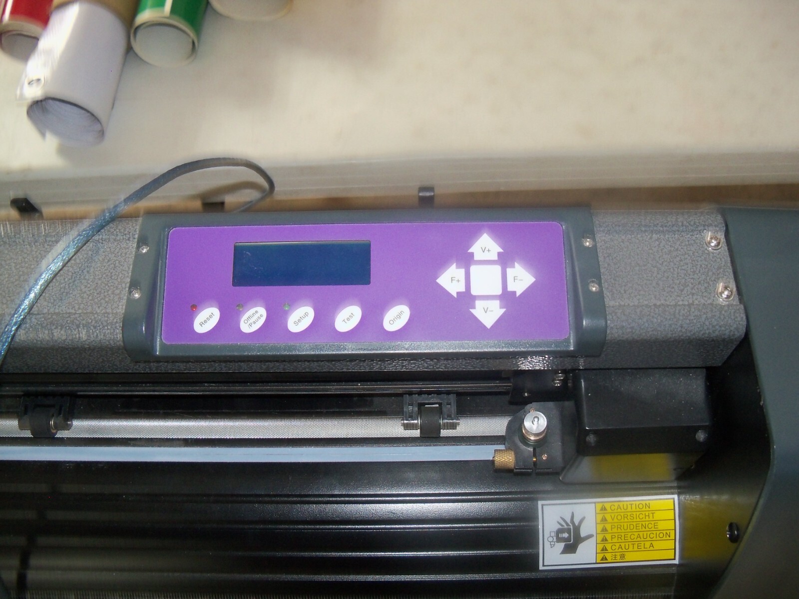 US Cutter MH 871 Vinyl Cutter excellent condition. 892145002175 eBay