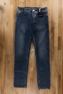 E. MARINELLA Napoli blue slim fit jeans Size 31 authentic NWT Italy