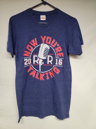 Charlie Hustle KC 2016 "Now You're Talking" Microphone R&R T-Shirt (Size Small)