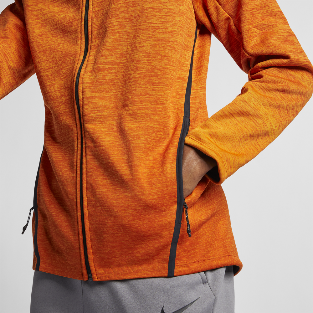Nike Men's Therma Sphere Training Jacket Orange 932038-893 Nike Men's Therma Sphere Training Jacket Orange 932038-893