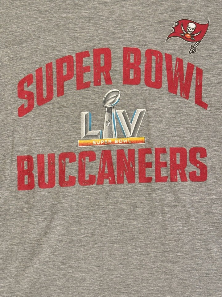 Fanatics Superbowl LIV Tampa Bay Buccaneers T Shirt Adult M eBay