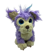 Little Live Pets Scruff-a-Luvs Cutie Cuts Purple Shaggy Puppy Dog Plush 10"