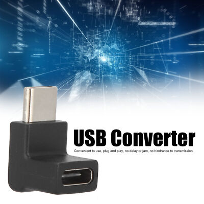 USB C Up & Down Adapter 90 Grad Typ C USB Adapter USB3.1Vertical Elbow