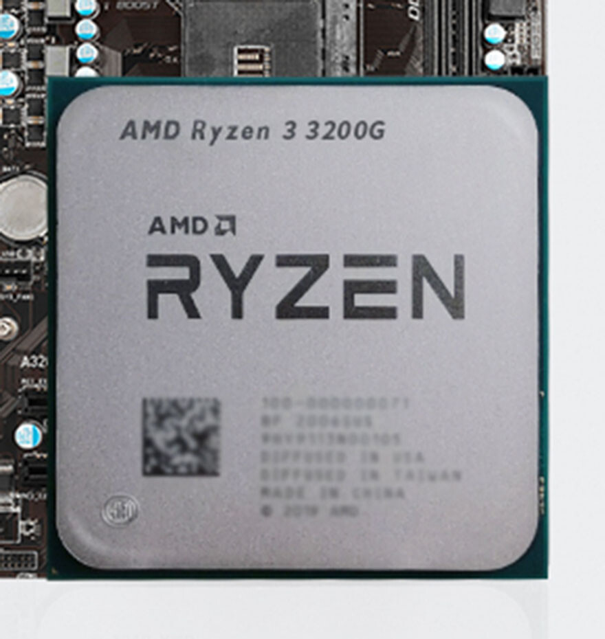 AMD Ryzen 3 3200G R3-3200G 3.6-4.0 GHz 4-Core 4thr 65W