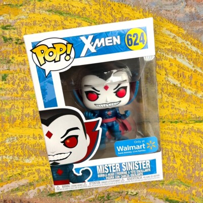 Funko Pop! X-Men Metallic Mister Sinister #624 Walmart Exclusive w Protector