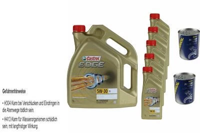 10L Huile Moteur Castrol EDGE Titanium FST 5W-30 LL 2xDoctor Moteur - Photo 1/4