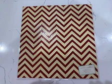 Crate Paper Specialty Sleigh Ride Glitter Paper Red/Yellow 12 x 12 Single Sheet