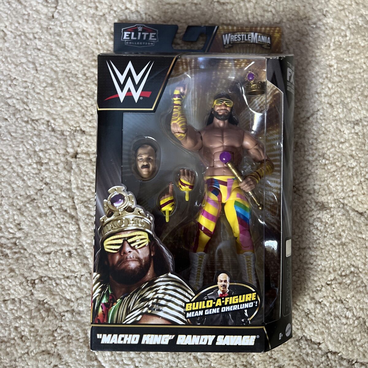 Macho Man KING Randy Savage - WWE Mattel Wrestlemania 39 Elite Action  Figure