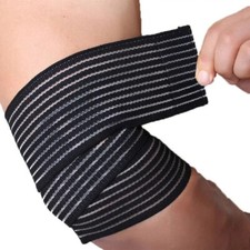 NEW Breathable Gym Elastic Knee Elbow Band Sports Bandage CrossFit Wrap Unisex